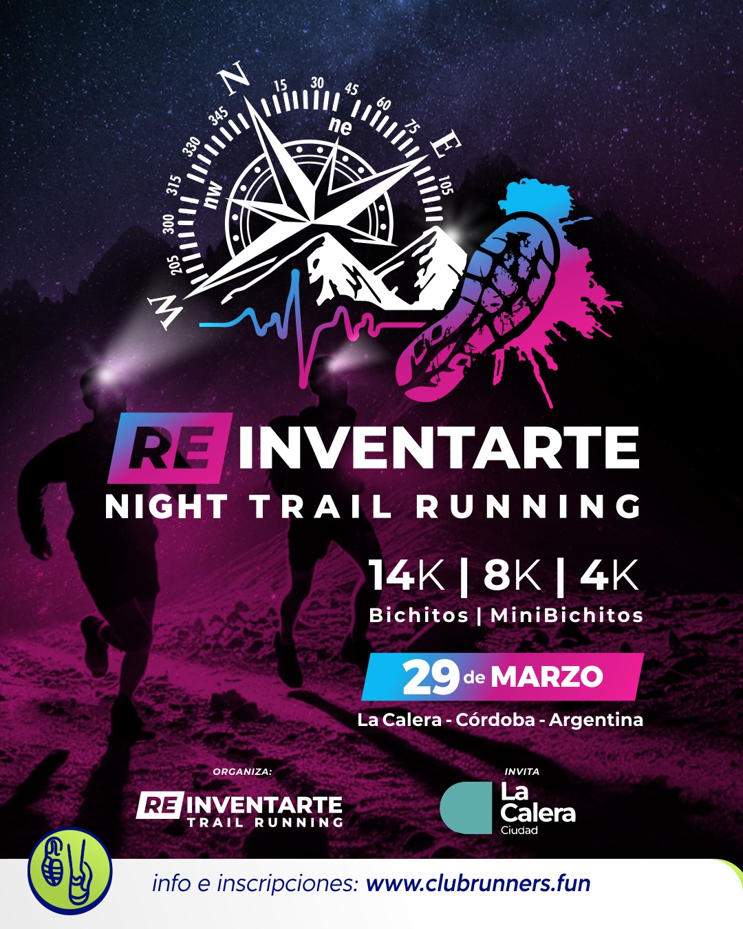 RE-INVENARTE NIGHT TRAIL RUNNING
