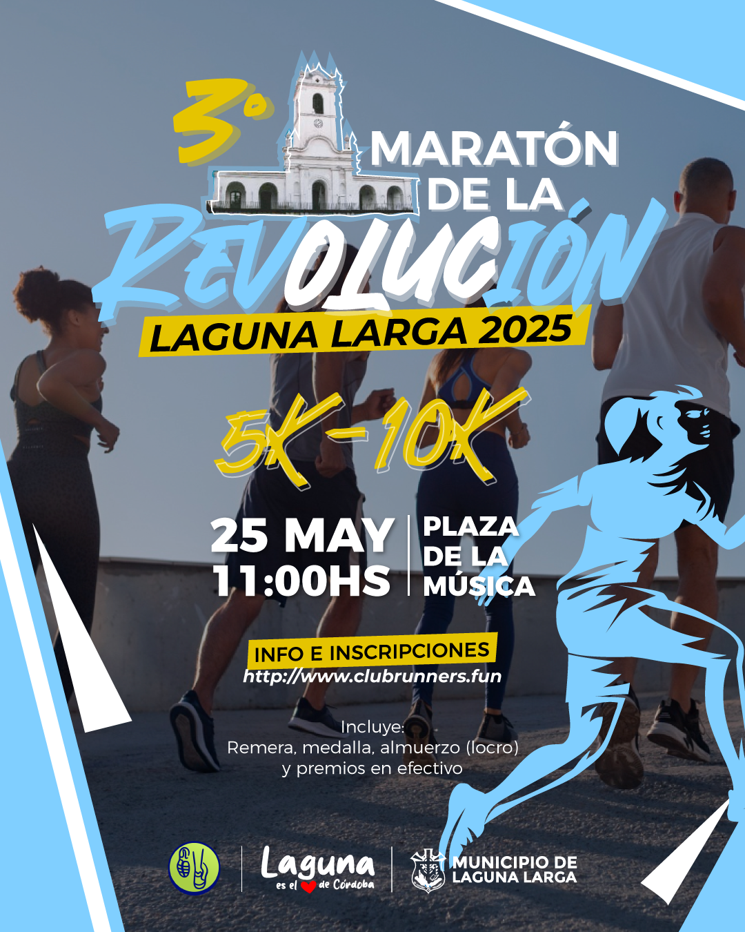 3° MARATON DE LA REVOLUCION, LAGUNA LARGA.