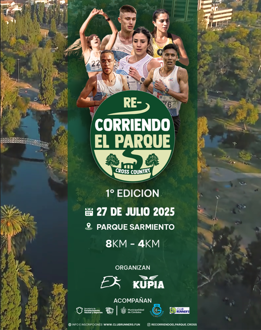 CROSS COUNTRY, RE-CORRIENDO EL PARQUE.